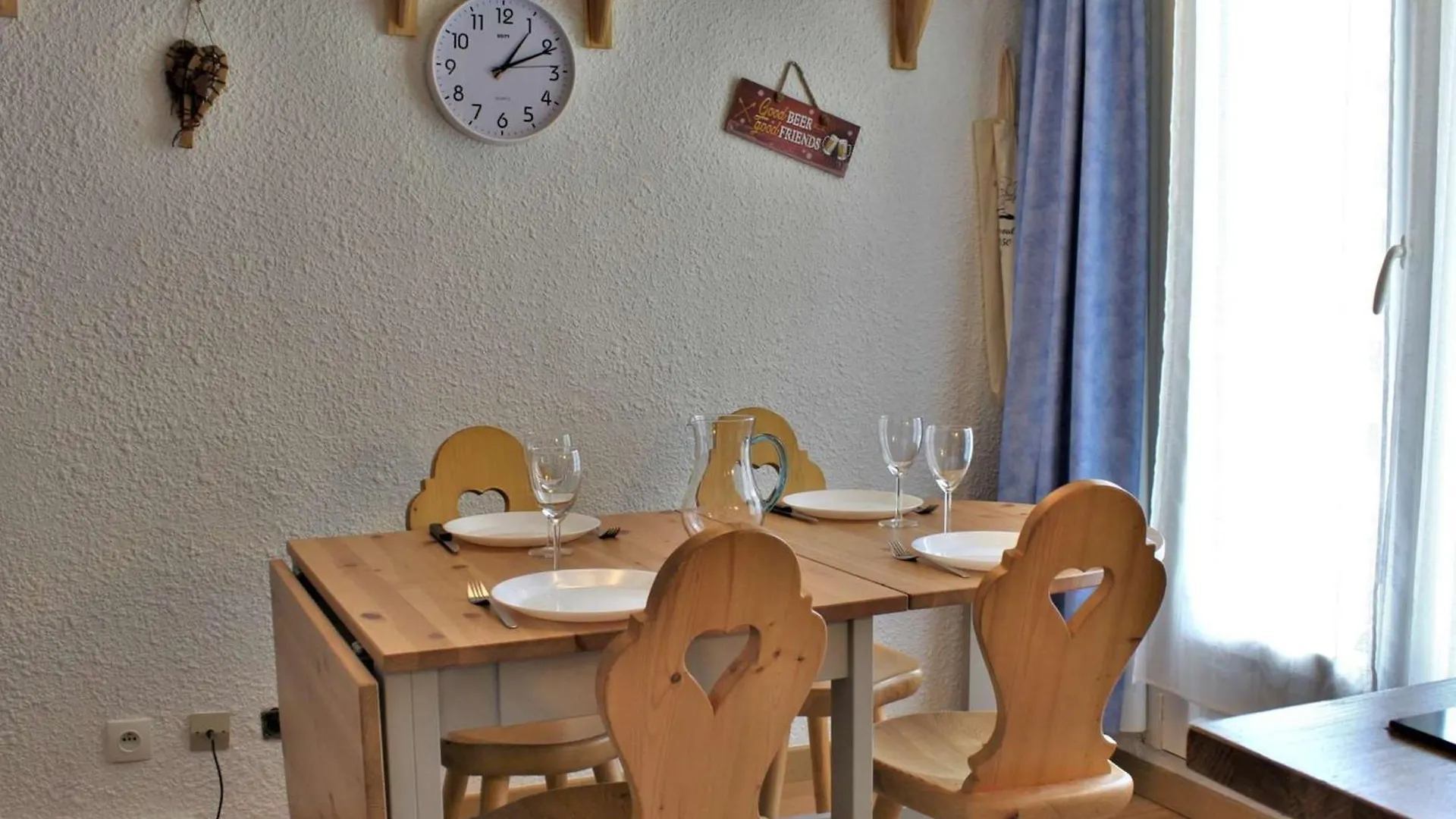 דירה Studio Confortable Avec Balcon Pres Des Pistes, 4 Couchages - Risoul 1850 - Fr-1-330-496